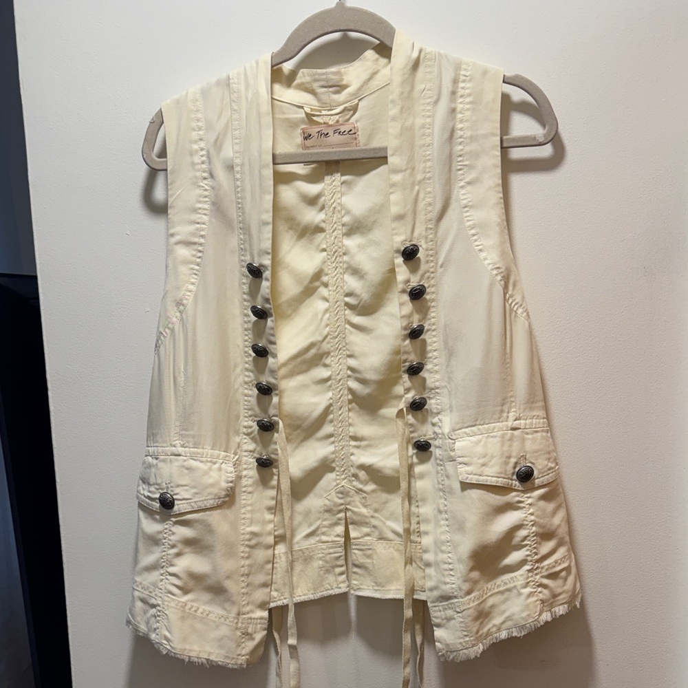 We The Free Ivory Vest